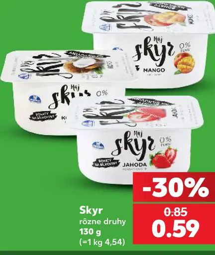 Skyr rôzne druhy