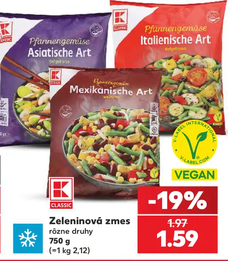 Zeleninová zmes Ázijské Art