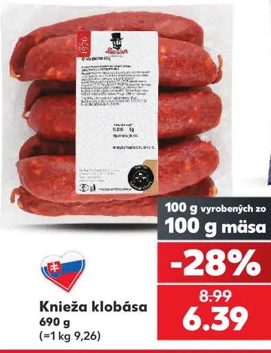Knieža klobása