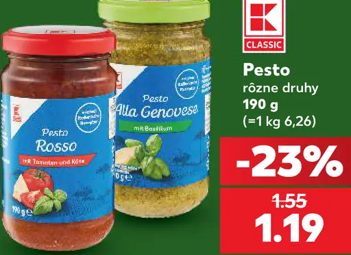 K-Classic Pesto pasta Rosso