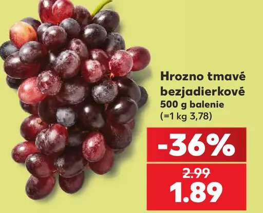 Hrozno tmavé bezjadierkové