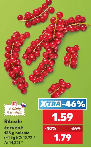 Ríbezle červené