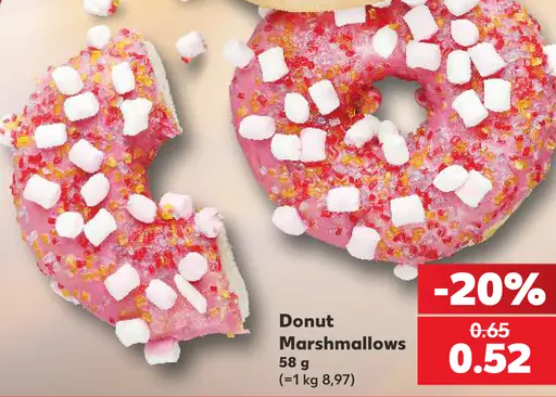 Donut marshmallows