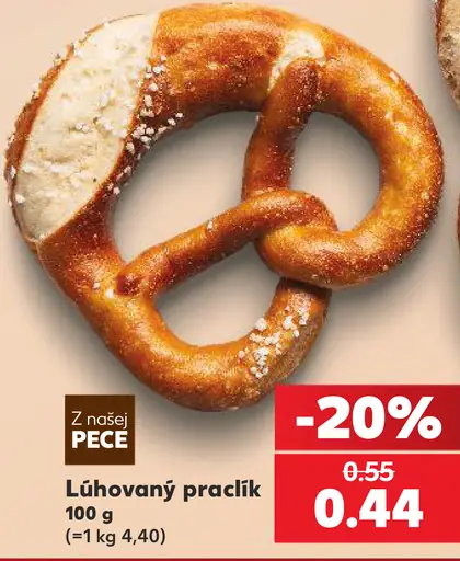 Luhovaný praclík
