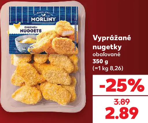 Morliny vyprážané nugetky obalované