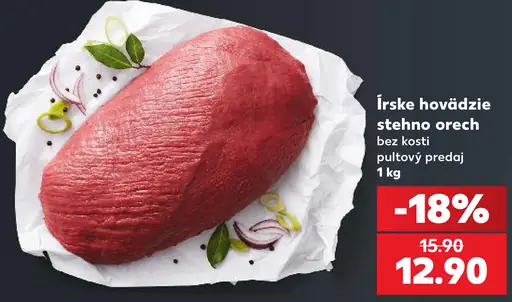 Írske hovädzie stehno orech bez kosti