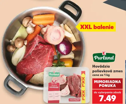 Purland Hovädzia polievková zmes