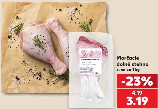 Morčacie dolné stehno