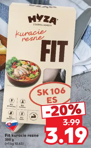Hyza Kuracie rezne Fit