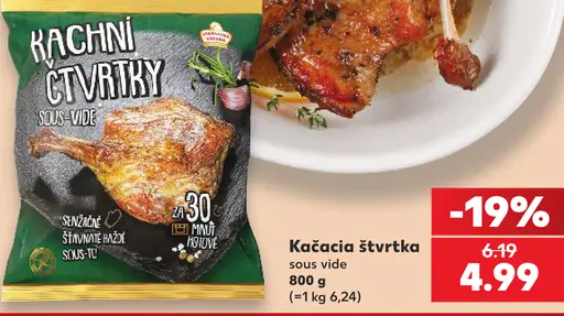 K-Purland kačacia štvrťka sous vide