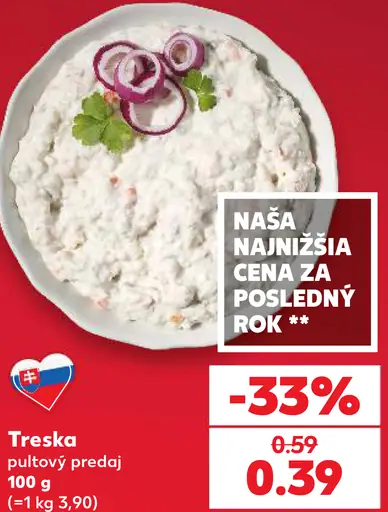 Treska šalát