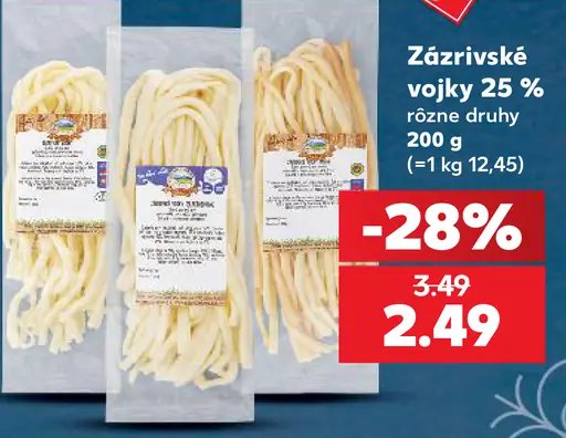 Zázrivské voľky 25 %