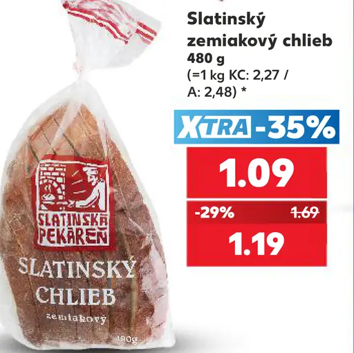 Slatinský chlieb zemiakový