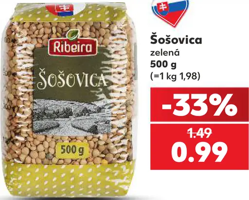 Šošovica zelená