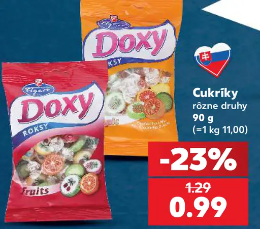 Doxy roksy cukríky