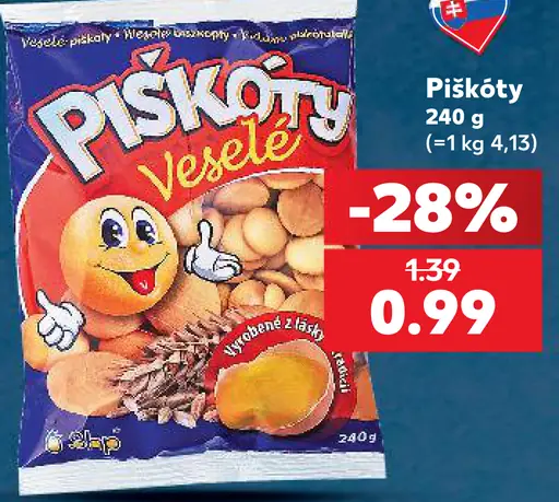 Piškoty Veselé