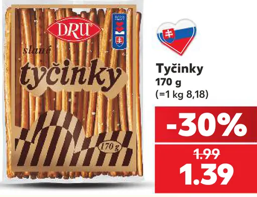 DRU tyčinky slané