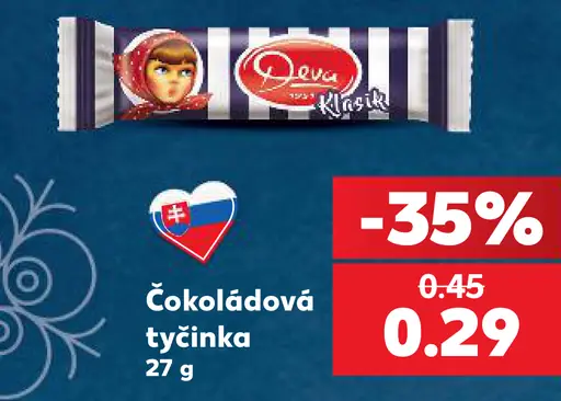 Doxy čokoládová tyčinka