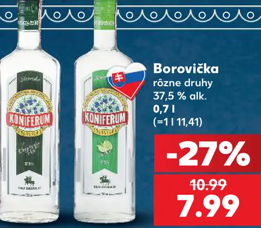 Koniferum borovička