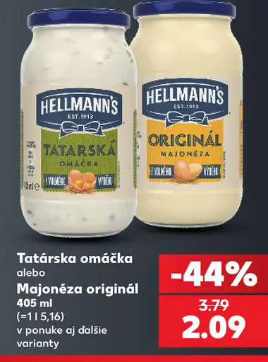 Hellmann's Tatárska omáčka