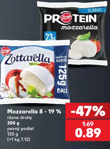 Zott Zottarella mozzarella