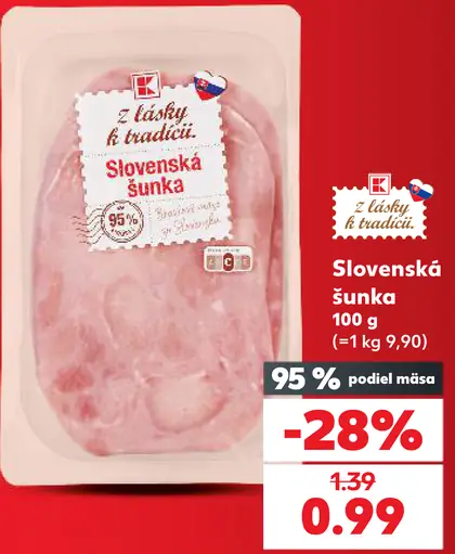 K-Classic Slovenská šunka