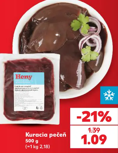 Heny kuracia pečeň