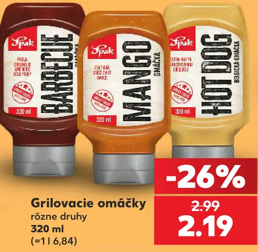 Let’s BBQ grilovacie omáčky barbecue, mango curry, hot dog