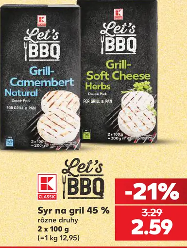 Let’s BBQ Grill-Camembert Natural