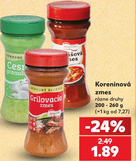 Thymos grilovacia zmes