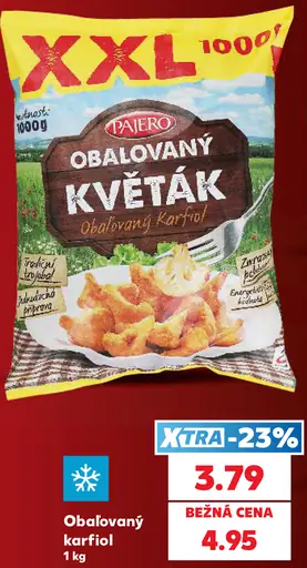 Palermo Obalovaný karfiol XXL