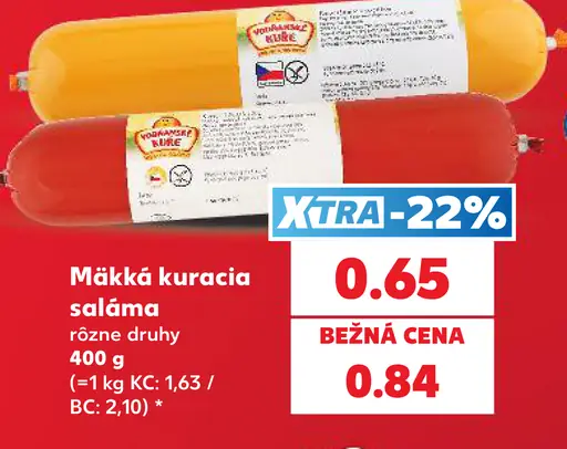 Mäkká kuracia saláma