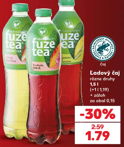 Fuze Tea ľadový čaj