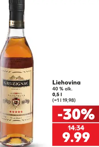 Maruzignac liehovina 40 % alk.