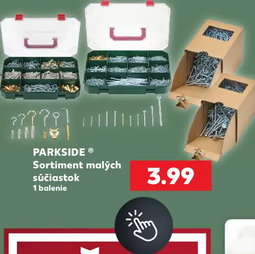 Parkside Sortiment malých súčiastok