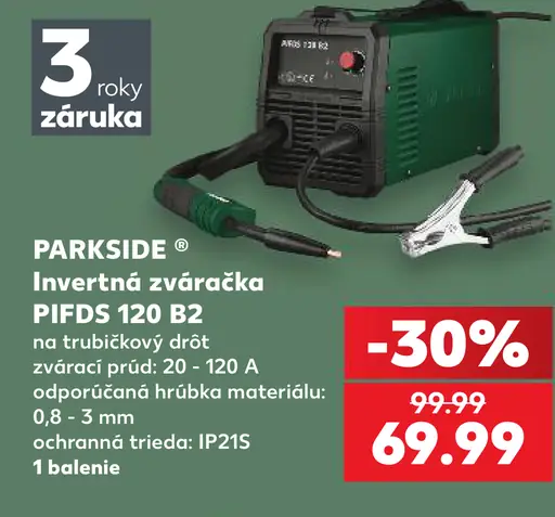 Parkside Invertná zváračka PIFDS 120 B2