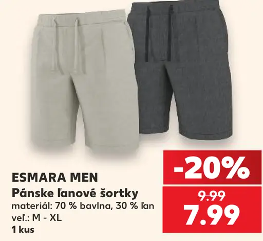 Esmara Men pánske šortky