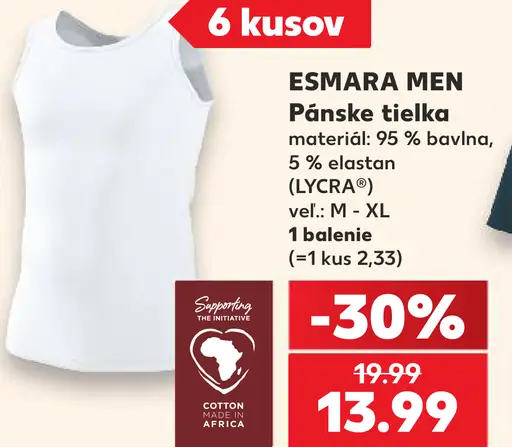 Esmara men Pánske tielka