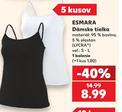 Esmara dámske tielka