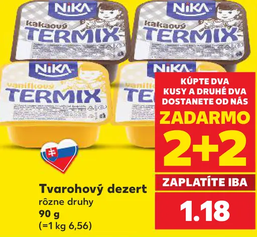 Nika Tvarohový dezert