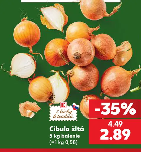 Cibuľa žltá