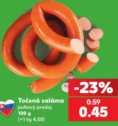 Točená saláma