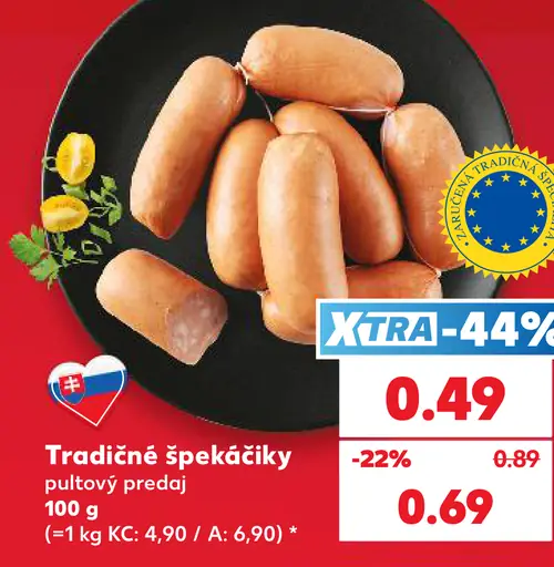 K-Purland Tradičné špekáčky