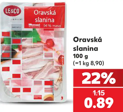 Lesco Oravská slanina