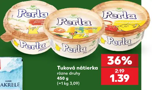 Perla Tuková nátierka
