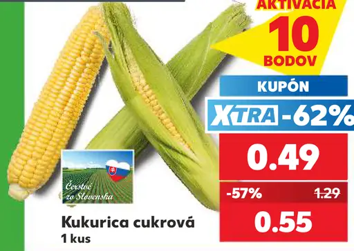Kukuriča cukrová predvarené