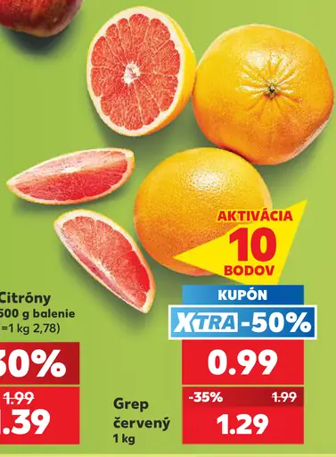 Grep červený