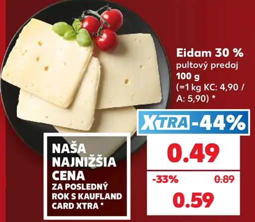 Eidam 30 %