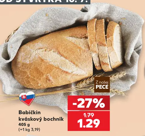 Babičkin kváskový bochník