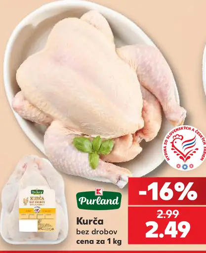 Purland Kurča bez drobov